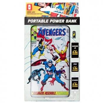 Porta‑Carica Urgemovil 8000 mAh – Power Bank Universale – Marvel Avengers