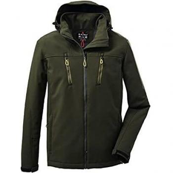 Killtec Herren Softshelljacke in dunkeloliv, Modell KOW 163 MN