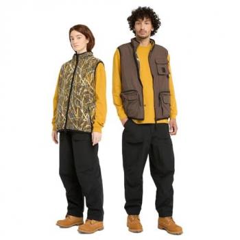 Chaleco Timberland 2024 3XL Marrón Reversible