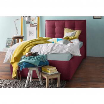 Maintal Rot Polsterbett mit Matratze