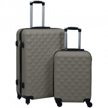 VidaXL Hardcase Luggage Set 2 pcs Anthracite ABS