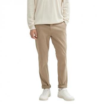 TOM TAILOR Chinohose TRAVIS, Slim Fit, mit Gürtel