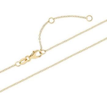 GUIA 585er Gelbgold Kette mit Diamant