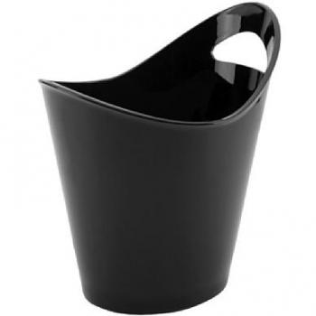 Cestello per Bottiglie in Acrilico Nero