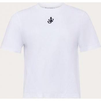 T-shirt écourté JW Anderson blanc