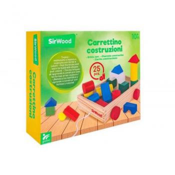 Carretto Trainabile in Legno SIR WOOD
