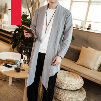 Cárdigan Kimono Vintage para Hombres