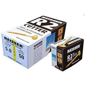 Corte Reisser H/P Tornillos Madera Amarilla (Caja 200) 4,0 × 20 mm