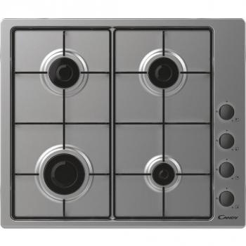 Four à gaz Candy CHW6LBX/4U – 60 cm, 4 zones, finition inox