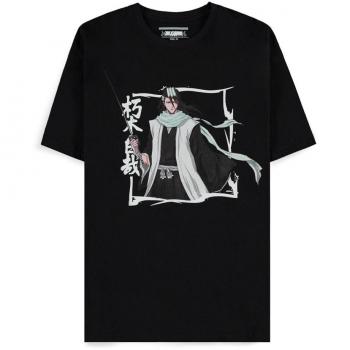 Byakuya Bleach T-Shirt Black Large 100% Cotton Jersey