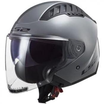 Casque Jet LS2 OF600 Copter II Gris Nardo Taille S