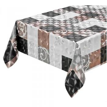 Elegancia Metálica para Mesa 140x280 cm