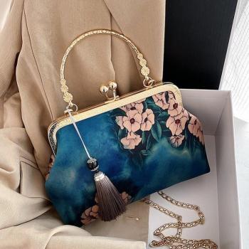 Kussverschluss Damen Tasche