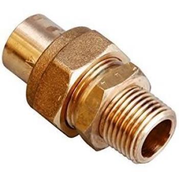 Raccord 3 pièces mâle 2' pour gaz naturel à braser