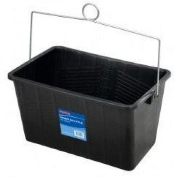 15L Black Paint Tray for Rollers