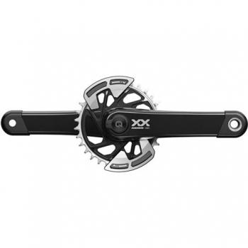 SRAM XX T Type Eagle PowerMeter Dub Wide 32 Zähne 12 V Schutzschild Schwarz ohne Gehäuse