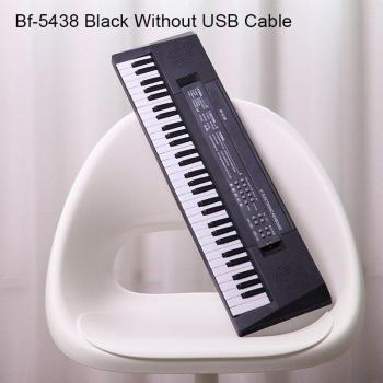 Mini 54-Key Piano Keyboard for Children with Dual Power Supply and Microphone THJ99