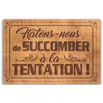 Succumb to Style: Lily’s Brown Quote Trivet and Board