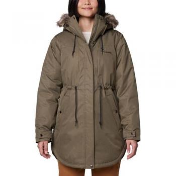 Mujer Impermeable Suttle Mountain II Verde L