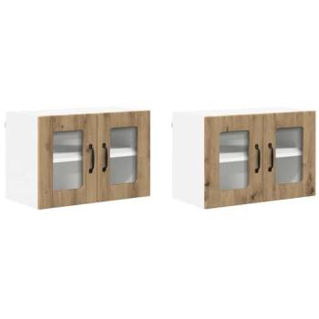 Artisan Oak 2‑Piece Kitchen Cabinet – 60 × 31 × 40 cm, VidaXL Brand