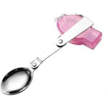 Compact Foldable Stainless Steel Forks and Spoons