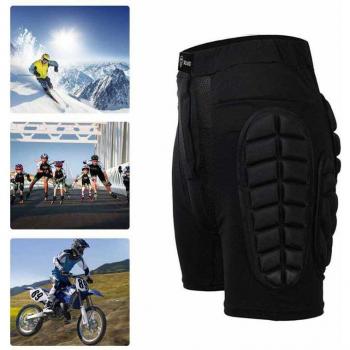 Protective Ski Shorts with Thickened Hips