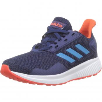 Adidas Jungen Unisex-Kinder Duramo 9 K Sneaker, Blau (Dark Blue)