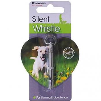 Premium Rosewood Silent Training Whistle for Dogs