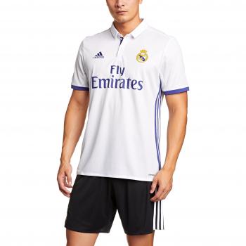 Crystal White Real Madrid Men’s Home Jersey (S16)