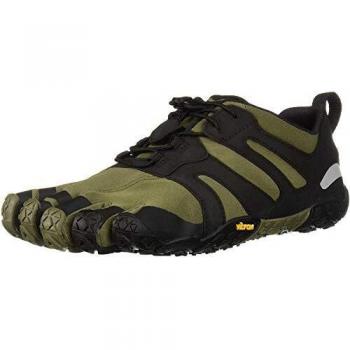 Vibram Fivefingers 19 M7602, Zapatillas de Trail Running Hombre, Verde Ivy Black, 41 EU