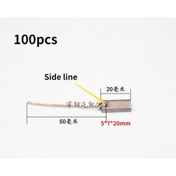 Sistema de Regulación de Carbón 5×7×20 mm – 100 Unidades