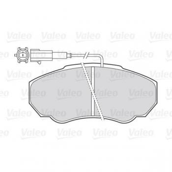 VALEO Brake Pads for PEUGEOT 301568