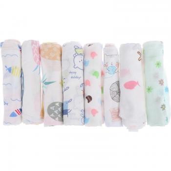Square Muslin Baby Wipe