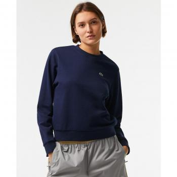 Sudadera Lacoste Felpa small logo azul marino mujer