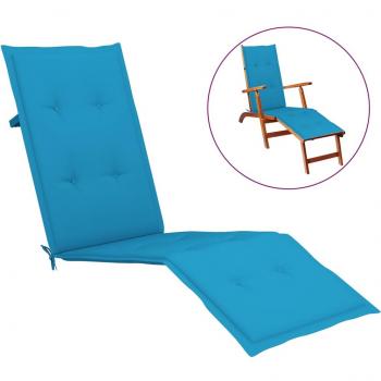 Almofado para Deck VidaXL Azul 75x105cm