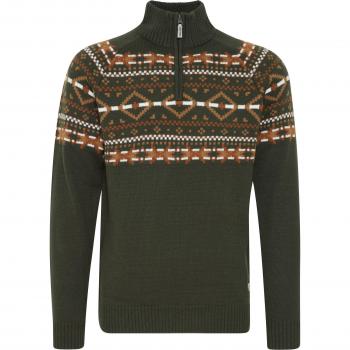 Blend Troyer BHNilo Herren Pullover, Gr. S, tiefgrün