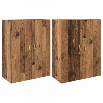 Armario Montado Pared Clásico 2 pcs