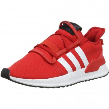 U_Path Running Shoes for Men – Adidas, 7 UK, Scarlet and White