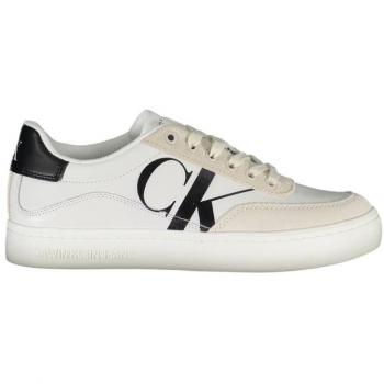 Eco-Chic White Sneakers with Contrast Details EU40/US10