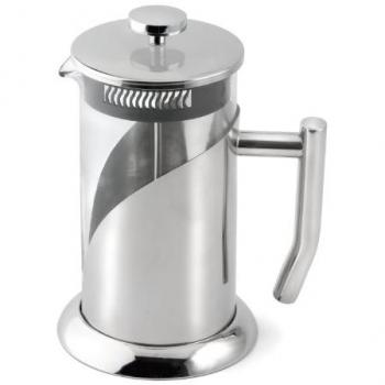 Karl Weis Pressfilterkanne Edelstahl/Glas 800 ml