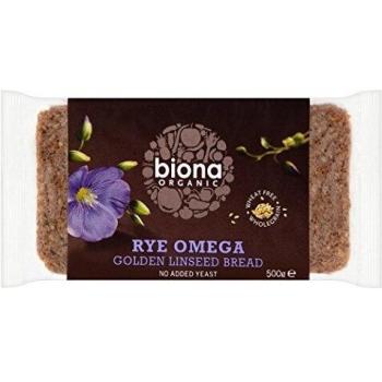 Biona Rye-Omega 3 Bread with Golden Linseed