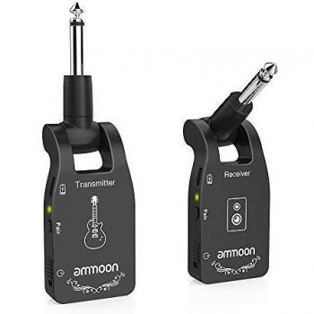 Ammoon Chitarra Link Wireless 6x2.4G con Batteria Integrata