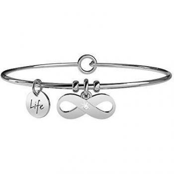 Pulsera KIDULT SYMBOLS en acero y cristales