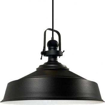 Suspension Vintage en Métal Noir pour Salon et Chambre