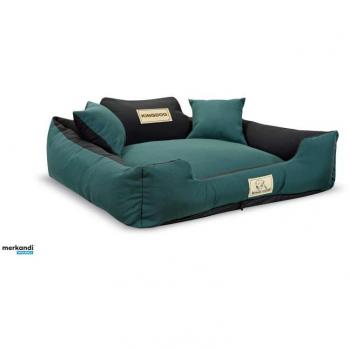Cama Antideslizante Para Perros Verde MM43