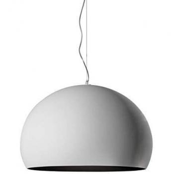 Suspension Kartell FL/Y, Teintée dans la Masse, Blanc