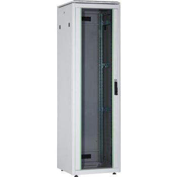 ASSMANN DIGITUS 26HE Unique Netzwerkschrank 600x800 mm Glastür Grau