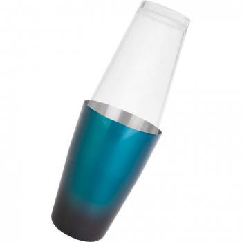 Coctelera de acero inoxidable con cristal