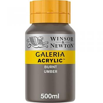Winsor & Newton Galeria Acrylic 500ml Burnt Umber