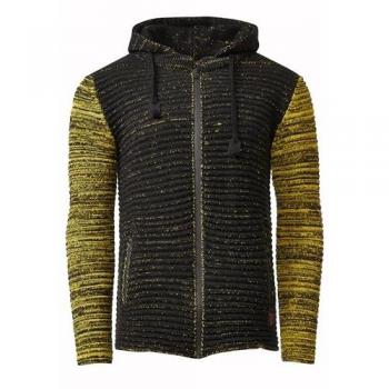 Herren Strickjacke RUSTY NEAL mit Kapuze